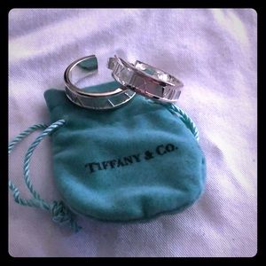 Authentic T&Co. Stamped Earrings